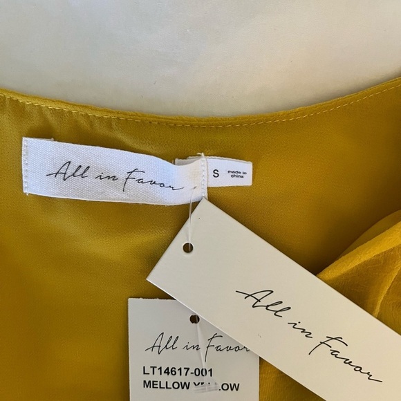 All In Favor Body Suit Blouse - Picture 7 of 7